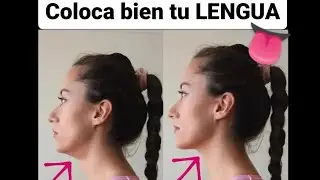 Coloca bien tu LENGUA👅 para tener una correcta respiración y postura!