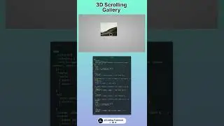 3D Scrolling Gallery 