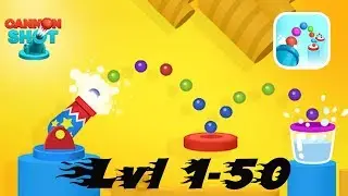 Cannon Shot Android Gameplay Levels 1-50 by Saygames