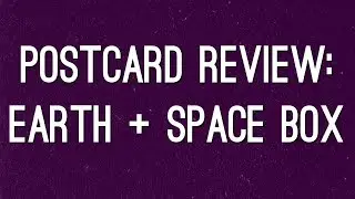 Postcard Box Review: Earth + Space: 100 Postcards