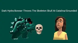 Dark Hydra Bowser Throws The Skeleton Skull At Catalina/Grounded