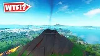 The Volcano in Fortnite is going to ERUPT..