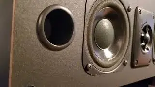 Polk Audio CS 100 Center Channel Demo