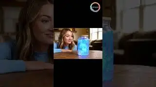 Glowing Jellyfish in a Jar | Surreal Loop with Funny Reactions | Ease Loop