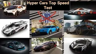 The Crew 2: Hyper Cars Top Speed Test - Summer In Hollywood