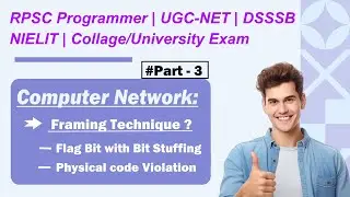 Computer Network: Flag Bit with Bit Stuffing in Computer Network | Computer Network Tutorial