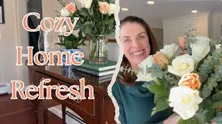 🌸 Winter Home Refresh | Simple Cozy Decor with Flowers & Thrifted Finds ❤️