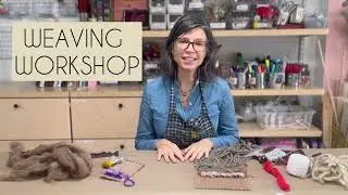 Weaving: Cardboard Looms and Basic Stitches | Goose Grease House