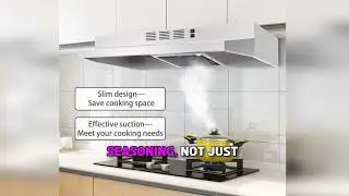 SNDOAS 30 inch Range Hood Review | Best Convertible Under Cabinet Vent Hood for Small Kitchens