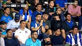Honduras Vs Haití,  1 a 0 Rigo Rivas 