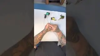 Explaining &bdquo;action&ldquo; of the way machines hit and discussing cartridge needle