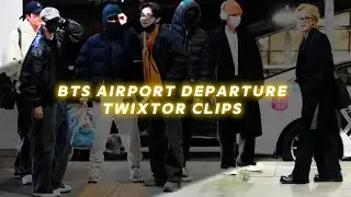 BTS AIRPORT DEPARTURE | 2 FEBRUARY 2026 | TWIXTOR CLIPS FOR EDITS