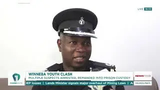 Winneba Youth Clash: Multiple Suspects Arrested, Remanded into Prison Custody