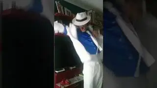 SMOOTH CRIMINAL en casa.. #cosplay #michaeljackson #transition