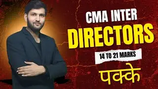 Director || CMA Inter || CS Arun Chouhan
