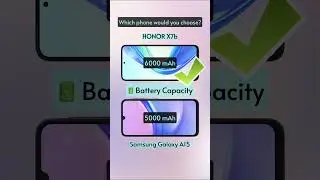 Can the #HONORX7b outperform #SamsungA15 on a budget? #HONOR