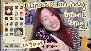 what's on my iphone 13 pro max | aesthetic iphone tour
