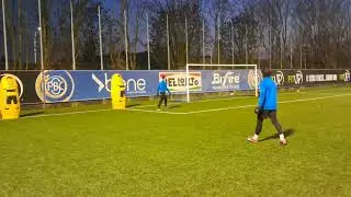 Percorso#goalkeeper #goalkeepertraining 