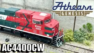 Revisión de Athearn Genesis AC4400CW Escala HO (1:87)