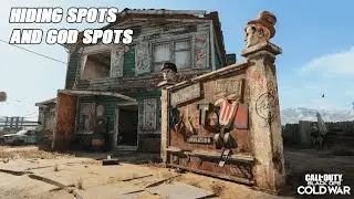 Call Of Duty Cold War - HIDING SPOTS & GOD SPOTS on NUKE TOWN 84