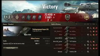 World of Tanks - Object 252U, Glacier, Standard | High Caliber | 3.8k Damage