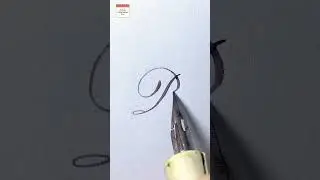 How to write B in calligraphy