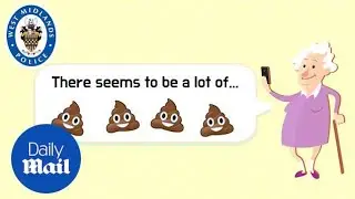 POO in my garden! West Midlands receives 101 call from woman - Daily Mail