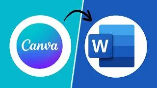 How to Save Canva Design to Word Document I Easy Guide