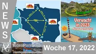 Freizeitpark News - Woche 17, 2022 - Europa Park Achterbahn, Phantasialand Politik & Liseberg Luna
