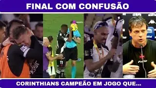 FINAL E CONFUSÃO, POLÊMICAS E CORINTHIANS CAMPEÃO EM JOGO QUE INCENDIOU O PAÍS