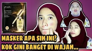 Review Masker Zozu Supreme 24k Gold FoilMask