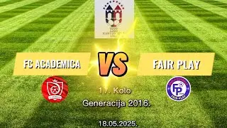FC ACADEMICA - FAIR PLAY 3:4
