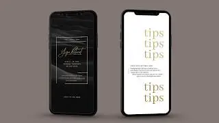 Lists & Tips Pack - Neutral Animated Instagram Templates