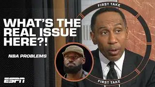 Stephen A. names the REAL ISSUE plaguing the NBA ... and it's NOT tanking? 📉 | First Take