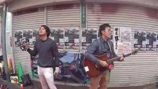 SanQ Band Fighto  (ไฟท์โตะ)  in Nishizin chuo syotengai Fukuoka