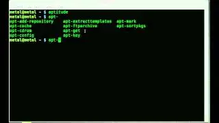 Aptitude vs apt-get