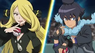 Pokemon Battle: Cynthia Vs Alain