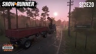 Snowrunner Hard Mode Backwards S12E20 - Logging Week Part 2 - Shortcuts