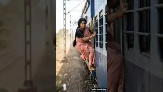 kiran saved train passenger life #bayan