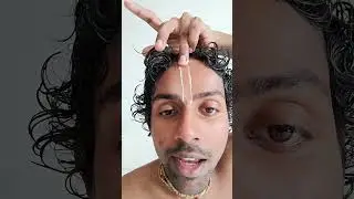 Close up tutorial on wearing tilak #tilak #devotee #krsna