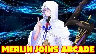 Fate/Grand Order Arcade adds Merlin & BB gets New Colors!
