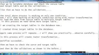 informatica | loading data from source table to target table | part 6