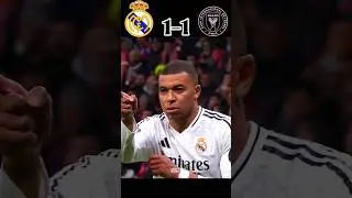 Real Madrid vs Inter Miami 🤯🔥| Imaginary club world Cup 2025 #shorts #football #youtube