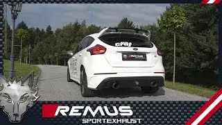 Ford Focus III RS with REMUS cat-back system