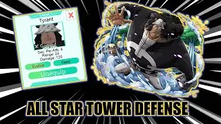 Roblox 5 STAR BARTHOLOMEW KUMA SHOWCASE!!! | All Star Tower Defense [CODE]