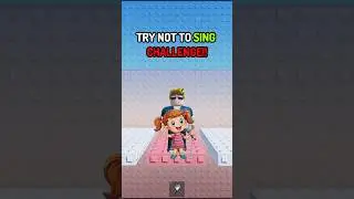 Try Not To Sing Challenge...PT 19🎤💕 #shorts #roblox #robloxshorts