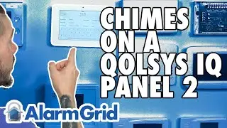 Использование функции Chime на панели Qolsys IQ 2