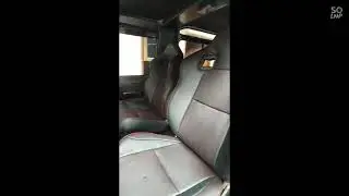 RESTORASI INTERIOR DAIHATSU TAFT 4X4 PAKE BAHAN VISION LEVANTE MICROFIBER LEATHER  : BY EVO69AUTOCAR