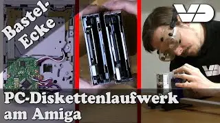 PC-Diskettenlaufwerk am Amiga (Bastel-Ecke) #AdAstra3000