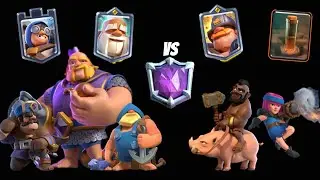 HogEq Guide VS Royal Giant Monk Variations and Classic RG Cycle (TOP RANKED CLASH)